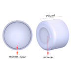 Linkidea 2 Pack Water Bottle Boot Compatible with Hydro Flask Wide Mouth 12oz/14oz/16oz/18oz/20oz, Silicone Bottle Bottom Sleeve Bumper Protector (Fog)