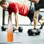Linkidea 2 Pack Water Bottle Boot Compatible with 25oz S'well ORIGINAL, BJPKPK, Konokyo 25oz Cola Shaped Bottles, Silicone Bottle Boot Bottom Sleeve Cover Protector, Bottle Bumper (Orange)