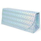 Extra Large Sunglasses Case, Oversized Eyewear Soft Bag Storage Organizer Compatible with DIOR Diorbay S1U Prada PR 59WS PR 63XS RB4401D RBS0101S RB8097 RB8089 RB4098 (XXL, Blue)