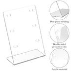 Extra Large Sunglasses Holder Stand, Clear Acrylic Eyewear Desk Display Organizer Compatible with Gucci GG0876S/GG0875S Balenciaga BB0201S/BB0166S