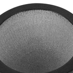 Linkidea Marble Shaving Soap Bowl, 100% Natural Marble with Interior Grooves for Maximum Lather, Heat Retaining Stone Provides a Luxurious Hot Shave Experience, Gift for Husband, Dad (Black)