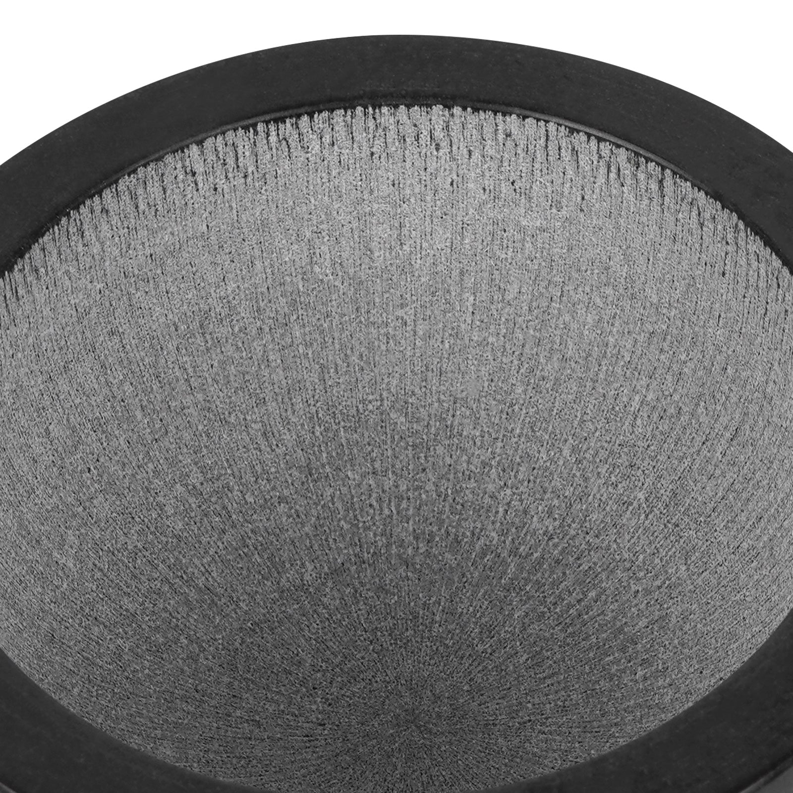 Linkidea Marble Shaving Soap Bowl, 100% Natural Marble with Interior Grooves for Maximum Lather, Heat Retaining Stone Provides a Luxurious Hot Shave Experience, Gift for Husband, Dad (Black)