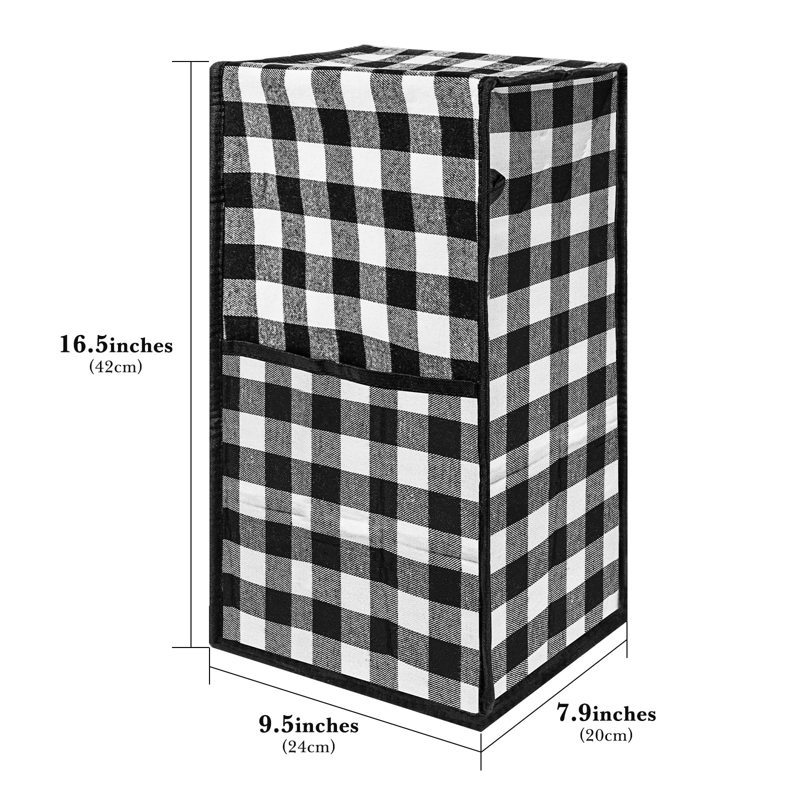 Linkidea Blender Cover, Dustproof Blender Cover for Home, Kitchen Use, Insulated Blender Cover with Compartment, Exact Size Compatible with Hamilton Beach 54221