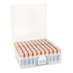 Linkidea Battery Organizer Storage Case, Battery Box Holds Batteries for 100 AA, Large Capacity and Portable Battery Caddy