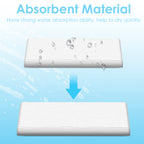 Linkidea Wall Mount Electric Toothbrush Holder for Bathroom, 2 Slots Aluminum Alloy Power Toothbrush Hanger, Self Adhesive Wallmount Tooth Brush Organizer Compatible with Oral-B iO Series (White)