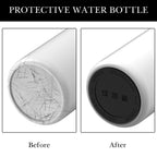 Linkidea 6 Pack Water Bottle Bottom Pad Compatible with Stanley Quick Flip GO 24oz, IceFlow Fast Flow 24oz, Silicone Waterbottle Bottom Silencer, Protective Anti-Slip Rubber Bottom Protector