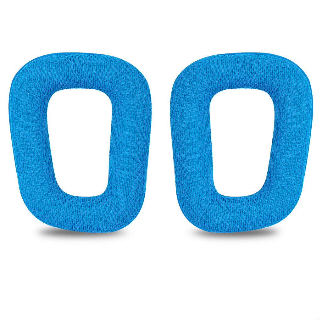 Replacement Ear Pads for Logitech G430, G930, G35, F450, G432, G332 Headphones, Ear Covers (Mesh Fabric/Blue)
