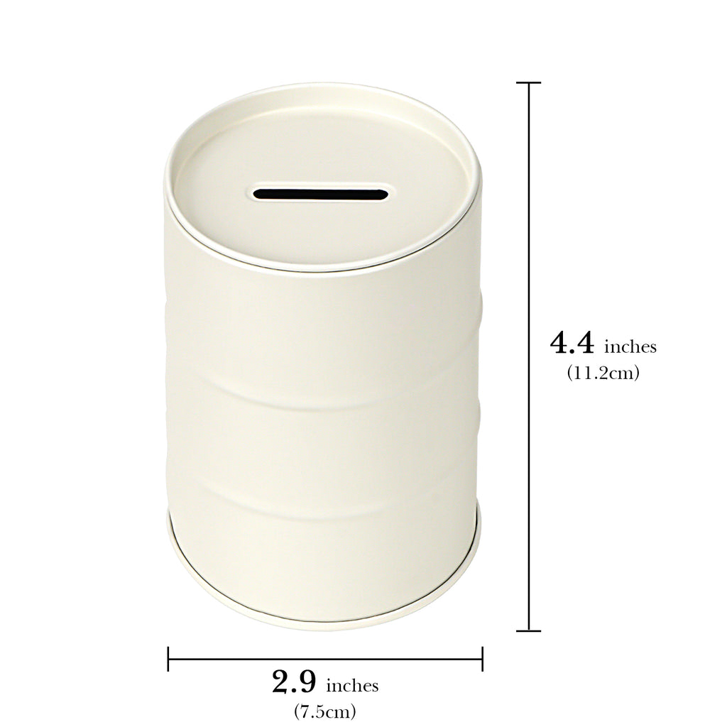 Linkidea Razor Blade Disposal Container, Metal Blade Bank, Used Razor Blade Holder for Safe Storage of Used Blades (White)