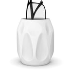 Eyeglasses Holder Stand for Nightstand, White Soft Silicone Reading Eyewear Storage for Office Desk Organizer