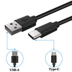 Linkidea Charging Cord Compatible with Bose QuietComfort Ultra/Earbuds II/SE/45, SoundLink Plus, NCH700, USB to USB-C Replacement Power Charger Cable (4 ft/120 cm 2 Pack)