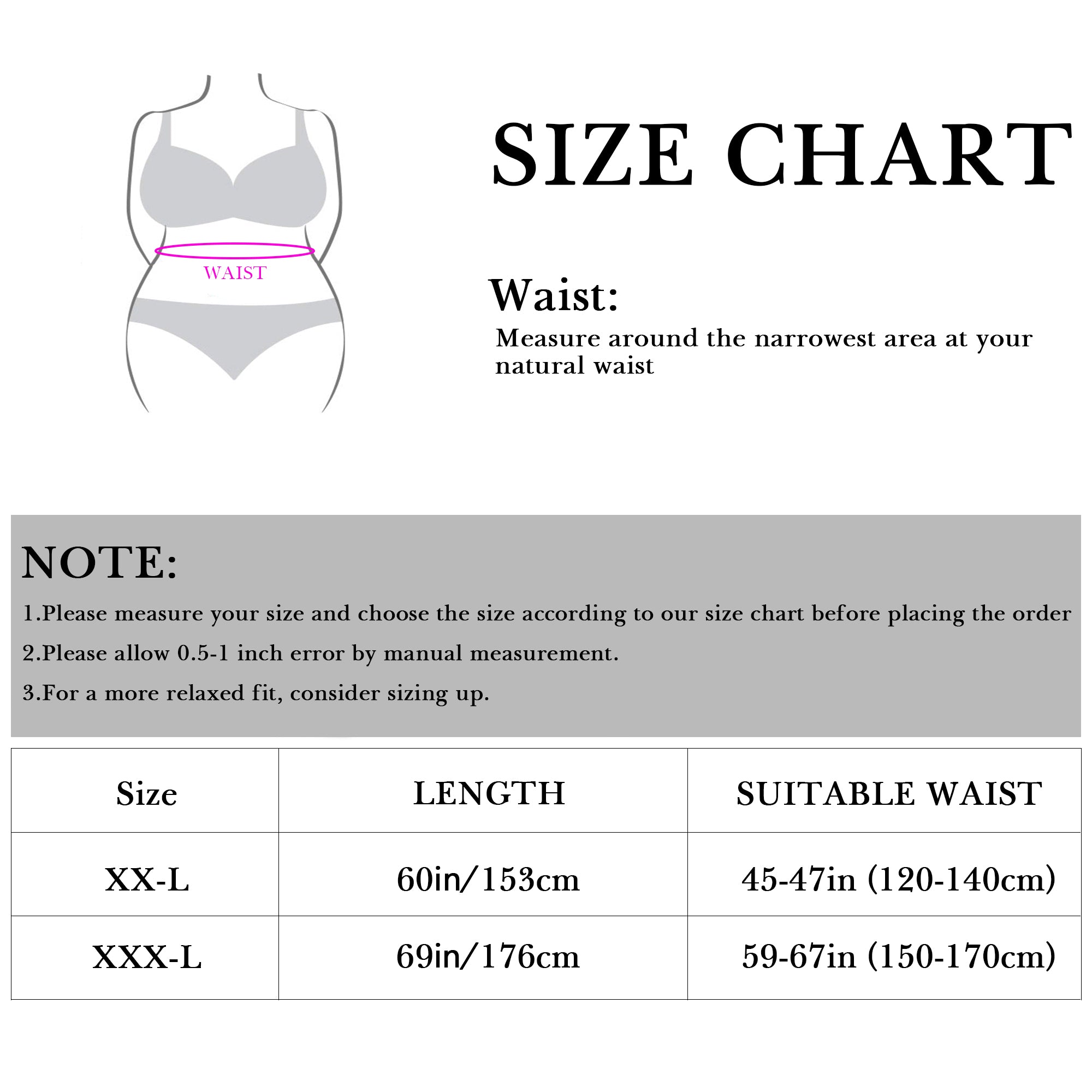 Plus Size Chain Belt for Women, Gold Rose Metal Fashion Belly Waist Chain, Max 69 Inch Adjustable Chunky Body Accessory (XXXL)