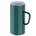 Linkidea 40oz Oversized Coffee Mugs for Office and Home, Extra Large Ceramic Cup with Handle, Heavy Tea Cup Large Capacity Drinking Teacups Gift for Friends, Green