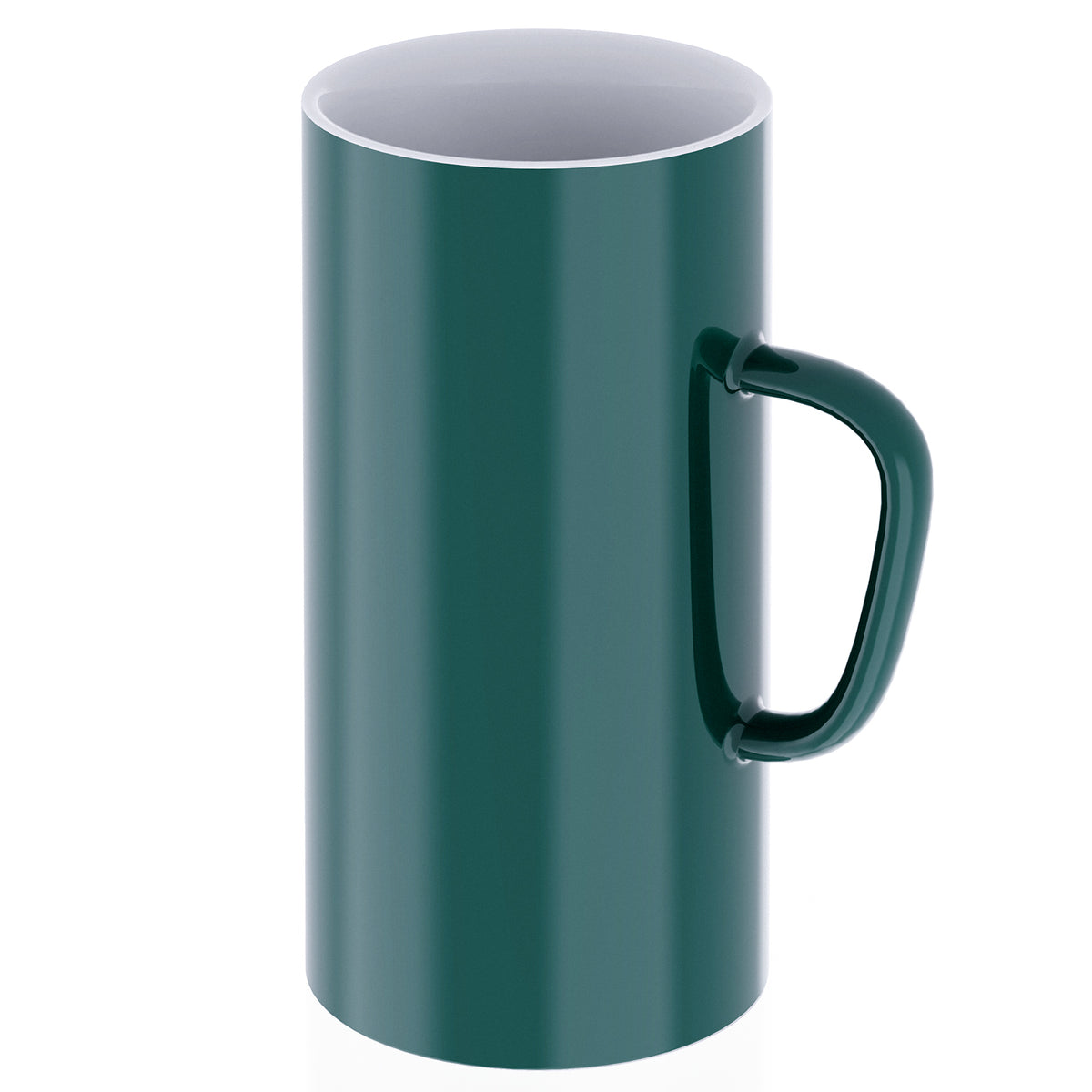 Linkidea 40oz Oversized Coffee Mugs for Office and Home, Extra Large Ceramic Cup with Handle, Heavy Tea Cup Large Capacity Drinking Teacups Gift for Friends, Green