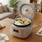 Linkidea 304 Stainless Steel Rice Cooker Steamer Tray, Easy to Clean Food Steamer Insert for Universal, Compatible with Tiger Model JBV A10U, S10U, Zojirushi NS-WAC10 5.5cup, Aroma ARC-6106