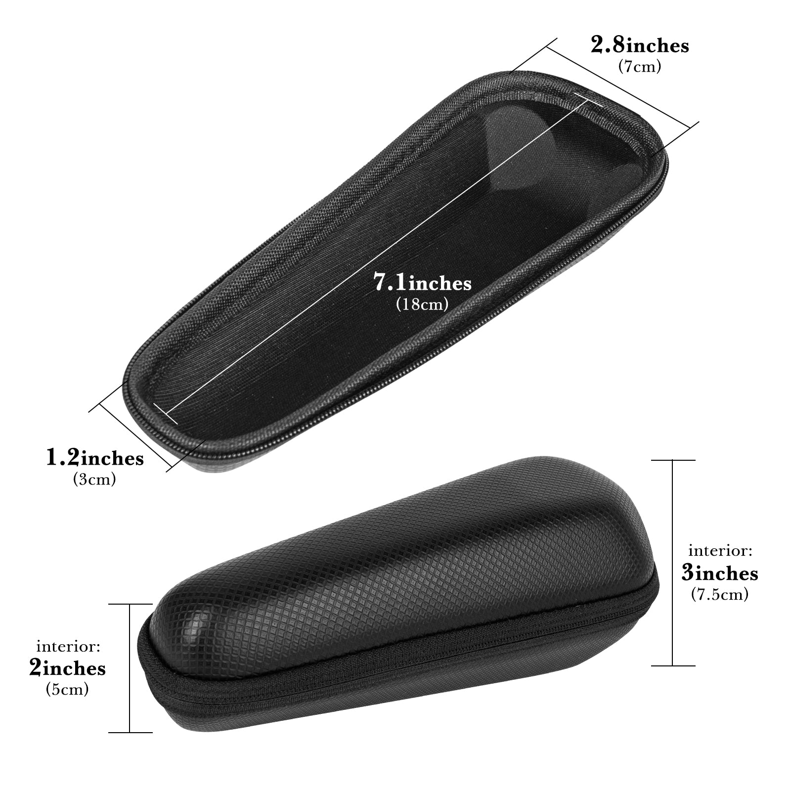 Linkidea Electric Shaver Case, Shaver Stroage Case Compatible with Philips Norelco Series 5, 7, 9, Travel Portable Protection Shaver Bag for Men (Black)