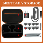 Linkidea Men's Body Trimmer Travel Case, Compatible with Philips Multigroom Series 5000, 7000, BG3740/40, MG7910/49, MG5910/49, Beard Trimmer Grooming Travel Storage Case (Black)