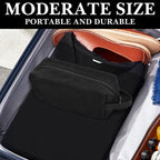 Linkidea Men's Travel Grooming Trimmer Bag, Beard & Body Accessories Organizer, Portable Shaver & Clipper Storage Pouch for Men, Compatible with Manscaped Lawn Mower 5.0, 4.0, 3.0 (Black)