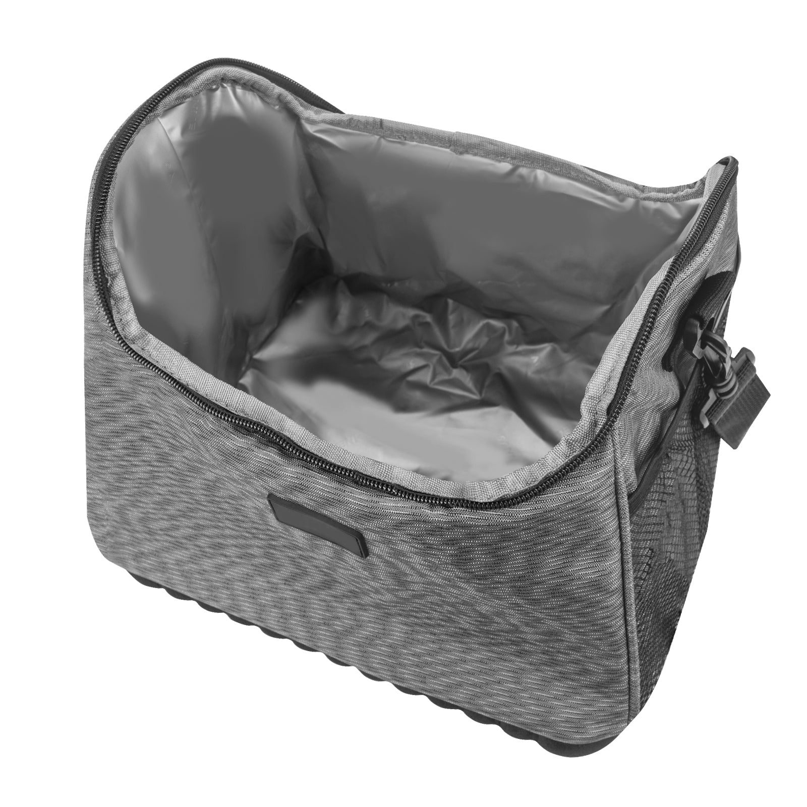 Linkidea Large Capacity Insulated Lunch Bag, EVA Hard Bottom Lunch Tote Bag for Adults, Leak Proof Insulated Lunch Box Bag Compatible with Bentgo Classic, Amathley, Crock-Pot(Grey)