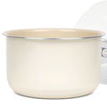 Linkidea Rice Cooker Ceramic Glaze Inner Pot Compatible with Tiger JBV-A10U, JBV-10CU, Non-Stick Replacement Insert Bowl