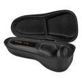 Linkidea Shaver Travel Case Compatible with Philips Norelco 5000 & Braun Series 3, Portable Hard Shell Organizer with Mesh Pocket, Electric Shaver Carrying Case for Travel Business (Black)