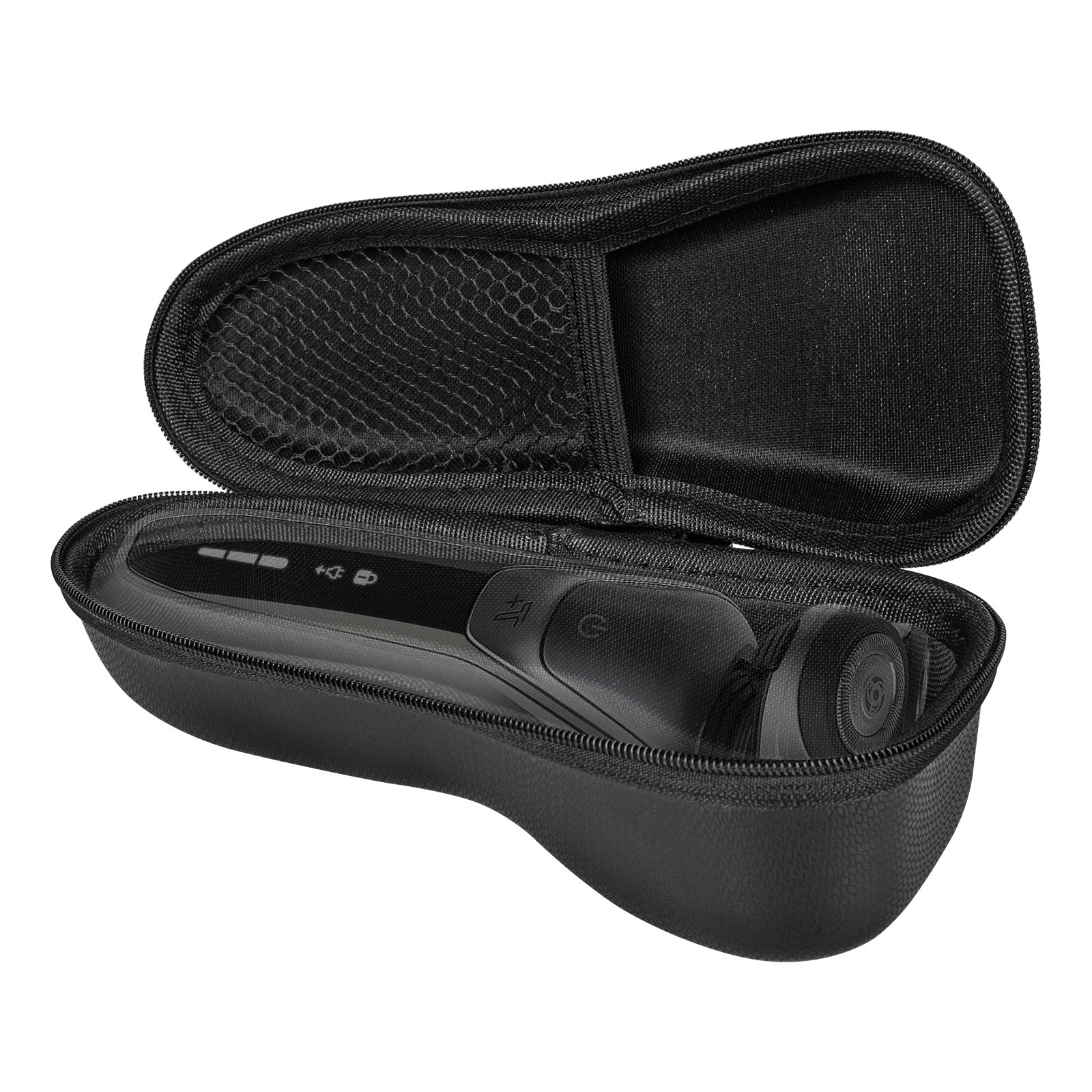 Linkidea Hard Shell Electric Shaver Storage Case for Travel & Daily Use, Protective Organizer Case Compatible with Philips Norelco Series 7, Compact Men's Shaver Bag (Black)