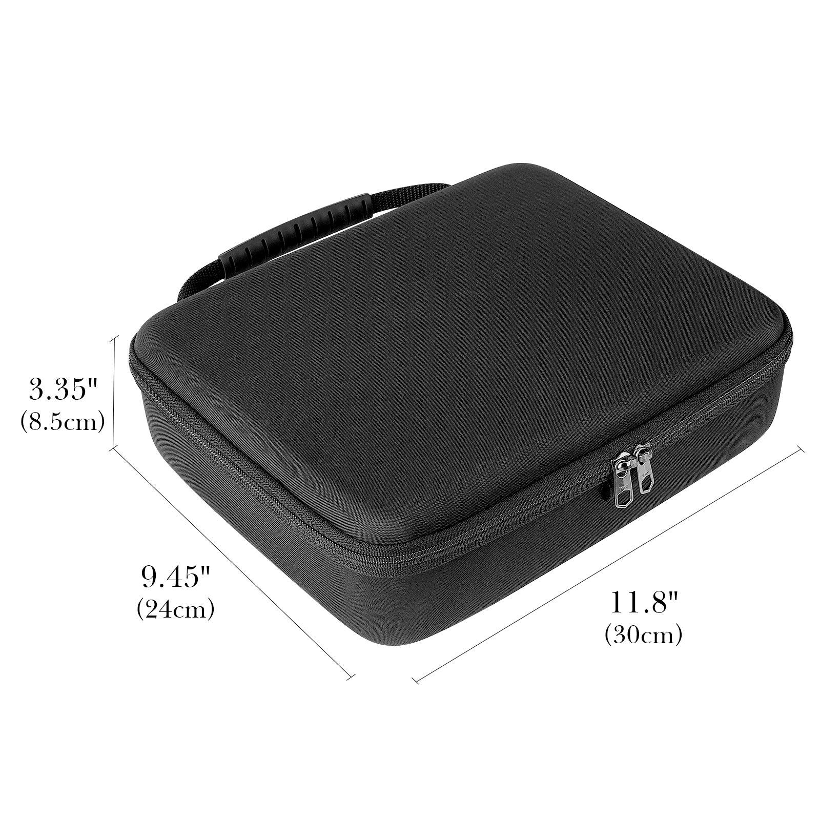 Extra Large Hard Shell Sunglasses Case, 8 Slot Oversized Eyewear Travel Storage Bag Organizer Compatible with Oakley W0OO9465VE W0OO9471 W0OO9455M RayBan RBS0101S RB4098 RB3825