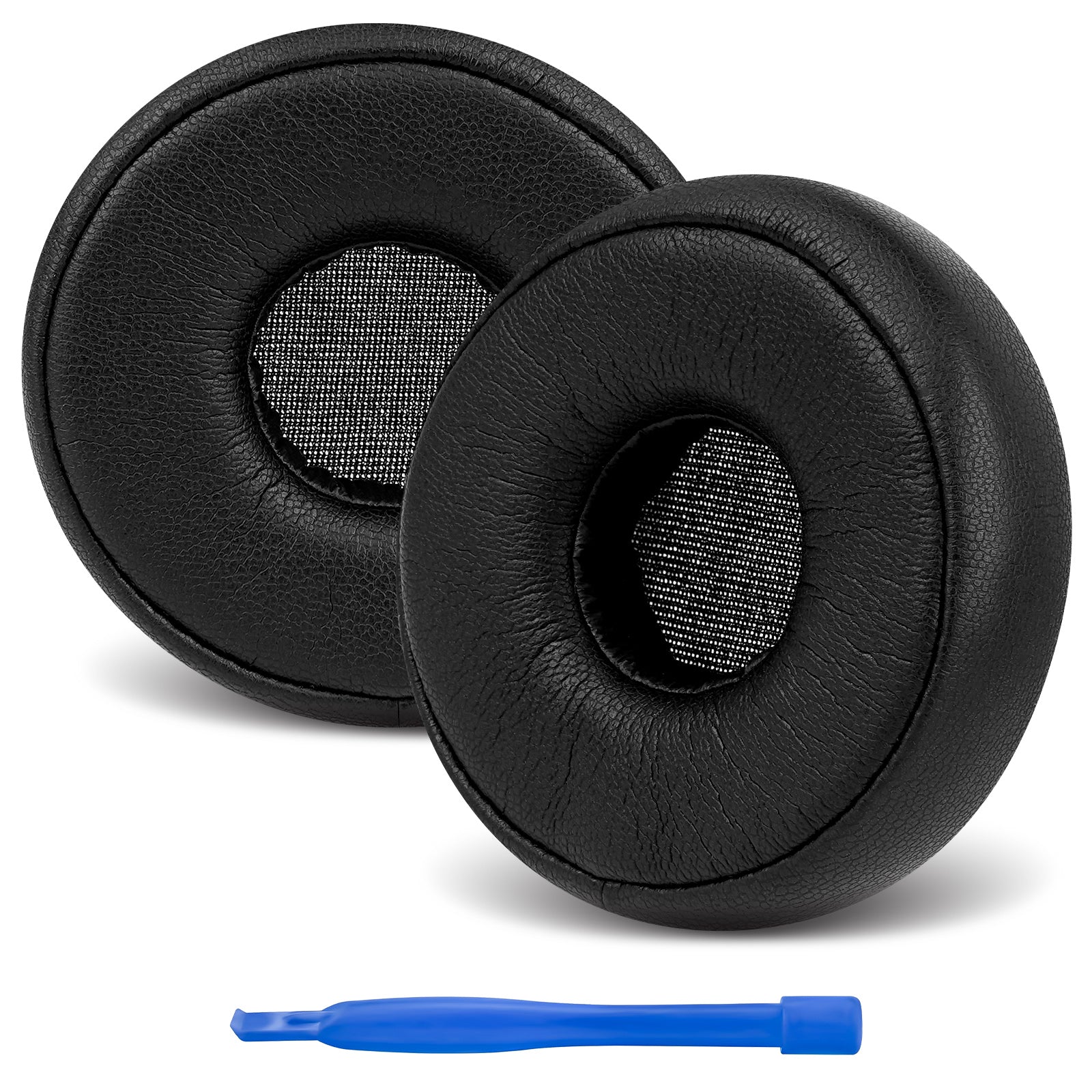 Linkidea Replacement Ear Pads for AKG N60NC Wireless Headphones Ear Cushions, Headset Earpads, Not Fit for N60NC Wired (Protein Leather / Black)