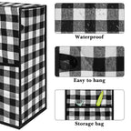 Linkidea Blender Cover, Dustproof Blender Cover for Home, Kitchen Use, Insulated Blender Cover with Compartment, Exact Size Compatible with Hamilton Beach 54221