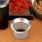 Linkidea Tumbler Tea Infuser for Loose Leaf Tea, Compatible with YETI Tumbler 20oz/30oz, IRON FLASK Classic 24oz/32oz Mug Attachment, 304 Stainless Steel Mesh Strainer (Dishwasher Safe)