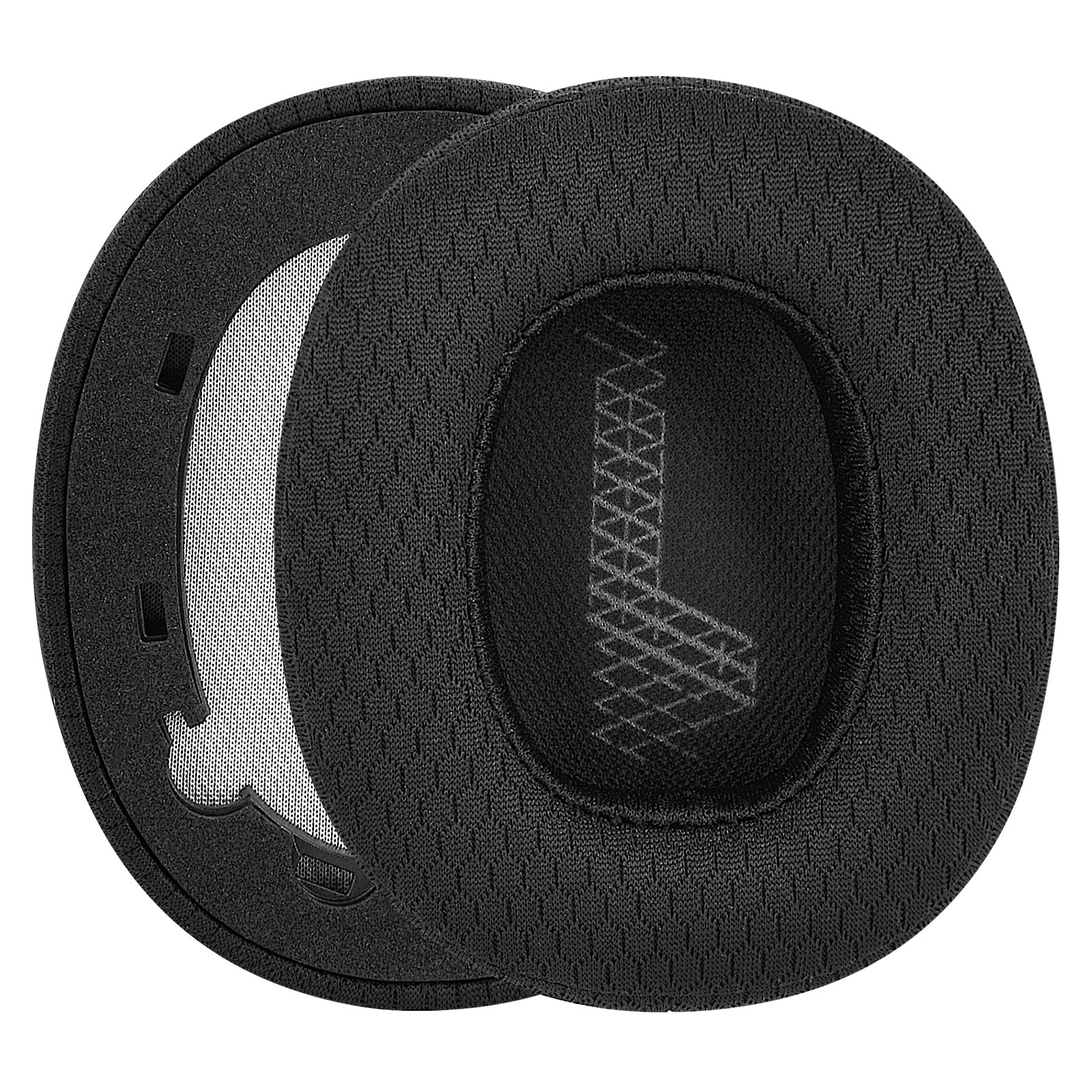 Linkidea Replacement Ear Pads for Lifestyle E65BTNC, Duet NC, Live 650 BTNC, Live 660 BTNC Headphones, Ear Cushions ( Mesh Fabric / Black )
