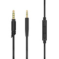 Linkidea Audio Cable with Mic for Bose QuietComfort 700NC/35 II/45/Ultra II/25/35, 3.5 TRRS to 2.5 TRS Replacement Aux Cord with Inline Microphone and Volume Control (5 ft / 1.5 m)